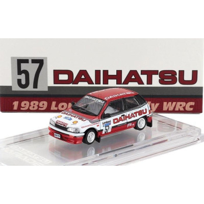 BM CREATIONS DAIHATSU CHARADE GTi N 57 RALLY RAC LOMBARD 1989 TERRY KABY - KEVIN GORLMLEY - WHITE RED 1/64