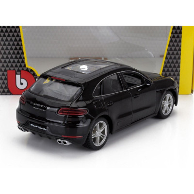 BURAGO PORSCHE MACAN 2013 - BLACK 1/24