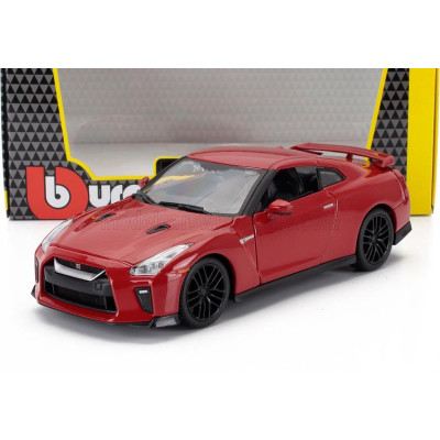 BURAGO NISSAN GT-R (R35) COUPE 2017 - RED 1/24