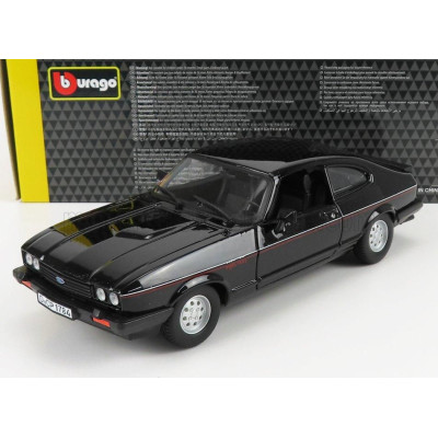 BURAGO FORD ENGLAND CAPRI INJECTION 1982 - BLACK 1/24