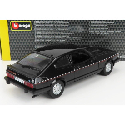 BURAGO FORD ENGLAND CAPRI INJECTION 1982 - BLACK 1/24