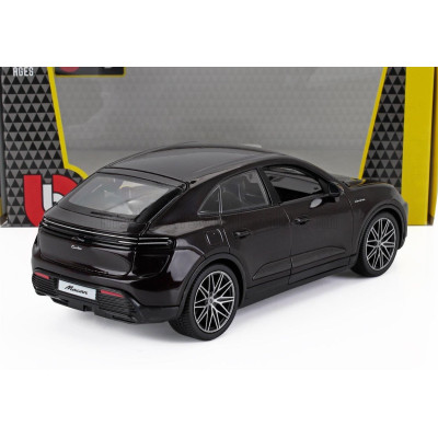 BURAGO PORSCHE MACAN TURBO ELECTRIC 2024 - DARK COPPER 1/24