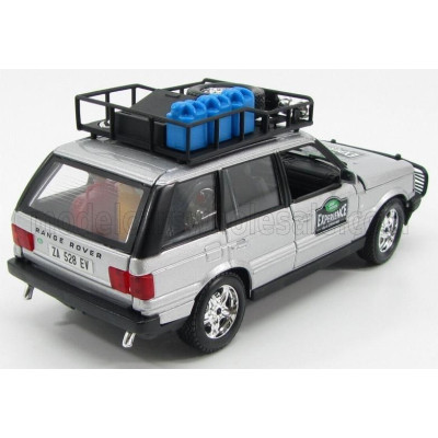 BURAGO LAND ROVER RANGE ROVER P38A II SERIES EXPERIENCE 4X4 DRIVING 1994 - SILVER 1/24