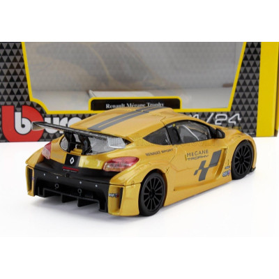BURAGO RENAULT SPORT MEGANE TROPHY 2009 - YELLOW MET 1/24