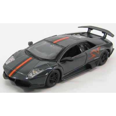 BURAGO LAMBORGHINI MURCIELAGO LP670-4 SV SUPERVELOCE CHINA LIMITED EDITION 2011 - GREY MET 1/24