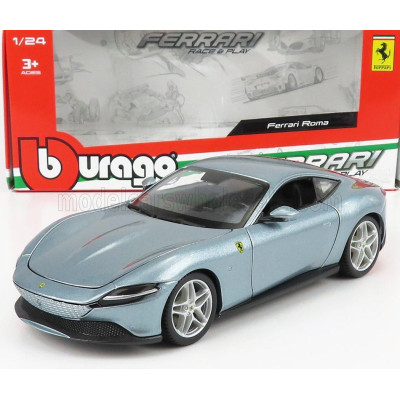 BURAGO FERRARI ROMA 2019 - VERY LIGHT BLUE MET 1/24