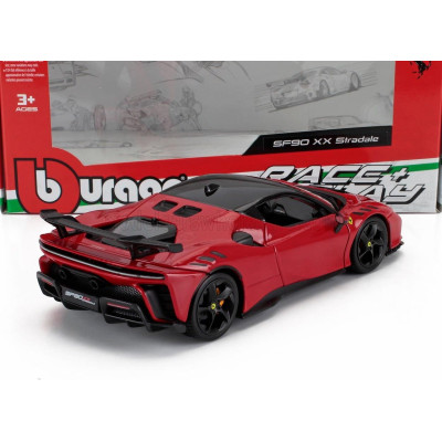 BURAGO FERRARI SF90 XX STRADALE 2024 - RED 1/24
