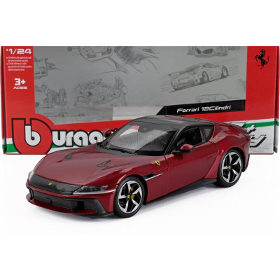 BURAGO FERRARI 12CILINDRI V12 830cv 2024 - RED 1/24