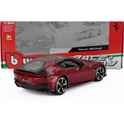 BURAGO FERRARI 12CILINDRI V12 830cv 2024 - RED 1/24