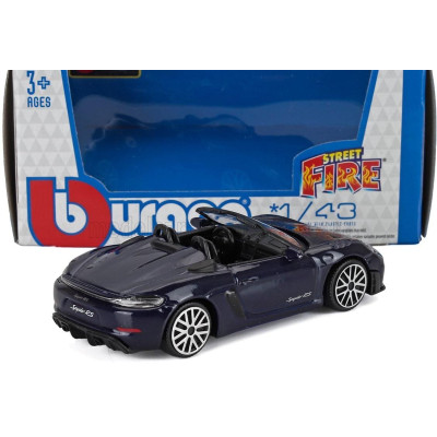 BURAGO PORSCHE 718 (982) SPIDER RS 2024 - BLUE 1/43