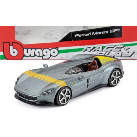 BURAGO FERRARI MONZA SP1 2018 - SILVER 1/43