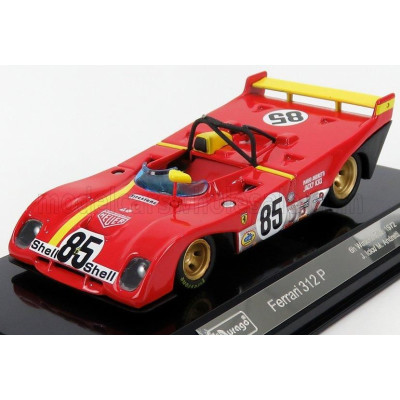BURAGO FERRARI 312PB N 85 WINNER 6h WATKINS GLEN 1972 J.ICKX - M.ANDRETTI - RED YELLOW 1/43