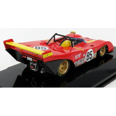 BURAGO FERRARI 312PB N 85 WINNER 6h WATKINS GLEN 1972 J.ICKX - M.ANDRETTI - RED YELLOW 1/43