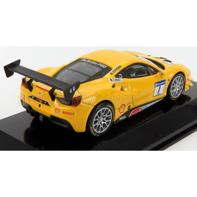 BURAGO FERRARI 488 CHALLENGE N 1 2016 - YELLOW 1/43