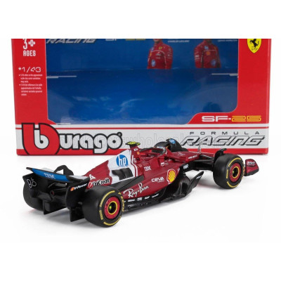 BURAGO FERRARI F1  SF-25 TEAM SCUDERIA FERRARI HP N 44 SEASON 2025 LEWIS HAMILTON - RED 1/43