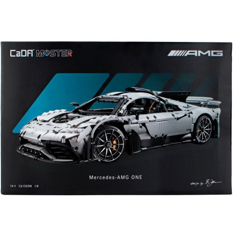 CADA MERCEDES BENZ ONE AMG (C298) 2023 - 3295 PEZZI - 3295 PCS - WHITE 1/8