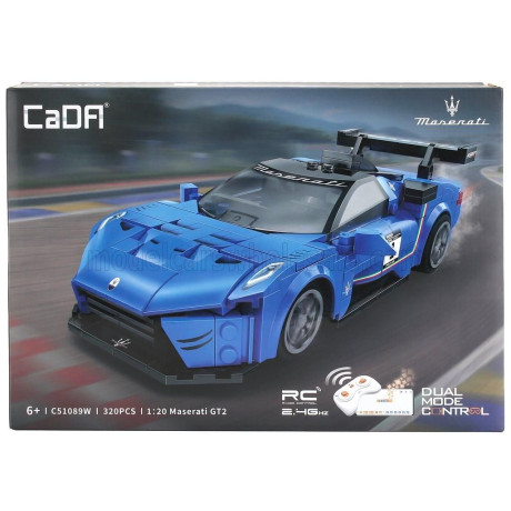 CADA MASERATI RC MC20 GT2 N 1 2023 - 320 pcs - BLUE 1/20