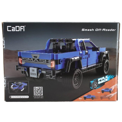 CADA CADA SMASH OFF-ROAD - 390 pcs - BLUE BLACK 1/20