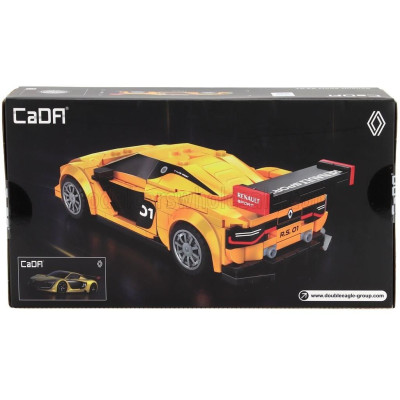 CADA RENAULT RS.01 - 5466 pcs - YELLOW BLACK 1/24