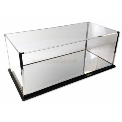 CMC VETRINA DISPLAY BOX FOR CAR 1/18 - 1/12 - BASE MIRROR Lungh.cm 50.0 X Largh.cm 23.0 X Alt.cm 20.5 (altezza interna cm 18.5)