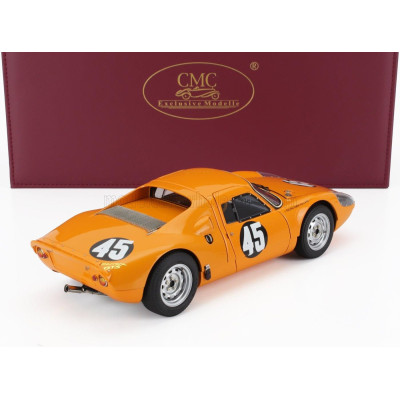 CMC PORSCHE 904 CARRERA GTS ch.904-055 N 45 1000km NURBURGRING 1964 GERHARD KOCH - BEN PON - RED 1/18