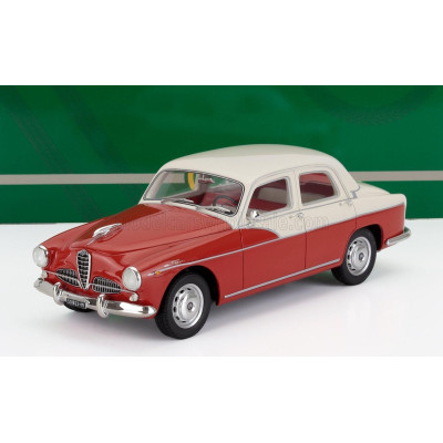 CULT SCALE MODELS ALFA ROMEO 1900 SUPER BERLINA 1958 - RED WHITE 1/18