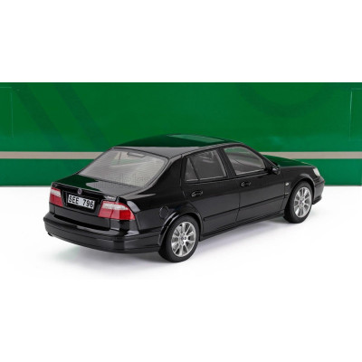 CULT SCALE MODELS SAAB 9-5 TURBO AERO 1998 - BLACK 1/18