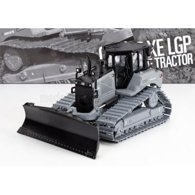 DM MODELS CATERPILLAR CATD6 XE LGP RUSPA CINGOLATA - SCRAPER TRUCK-TYPE TRACTOR - GREY 1/50
