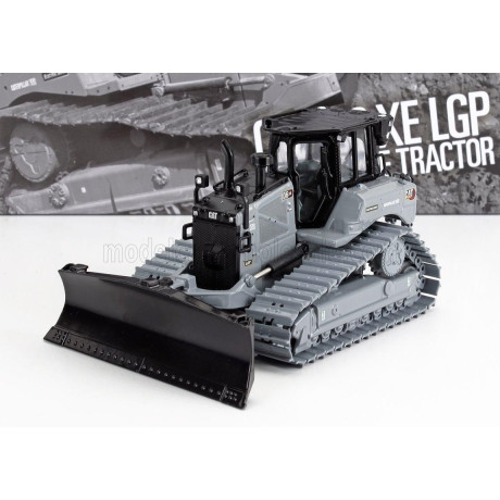 DM MODELS CATERPILLAR CATD6 XE LGP RUSPA CINGOLATA - SCRAPER TRUCK-TYPE TRACTOR - GREY 1/50