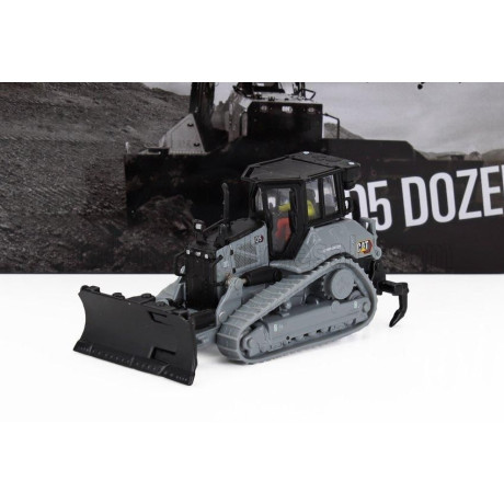 DM MODELS CATERPILLAR CATD5 LGP DOZER RUSPA CINGOLATA - SCRAPER TYPE TRACTOR - 100 YEARS CATERPILLAR - GREY 1/87