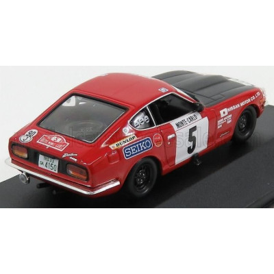 EDICOLA NISSAN DATSUN N 5 RALLY MONTECARLO 1972 R.AALTONEN - J.TODT - RED BLACK 1/43
