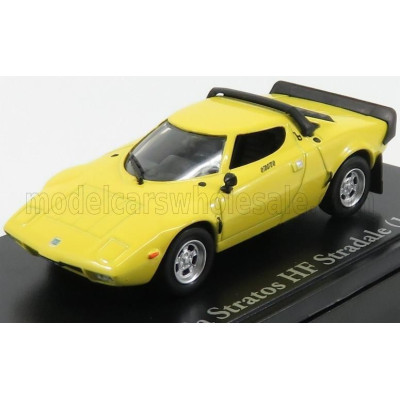 EDICOLA LANCIA STRATOS HF STRADALE 1973 - YELLOW 1/43
