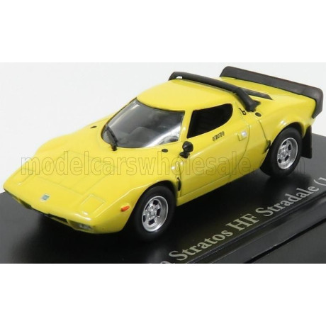 EDICOLA LANCIA STRATOS HF STRADALE 1973 - YELLOW 1/43