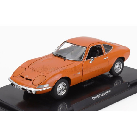 EDICOLA OPEL GT 1900 COUPE 1970 - ORANGE 1/24