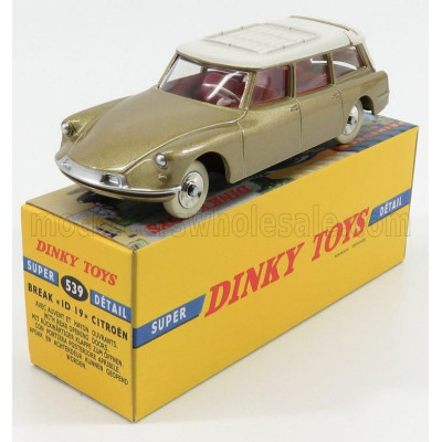 EDICOLA CITROEN ID19 BREAK 1965 - GOLD MET IVORY 1/43