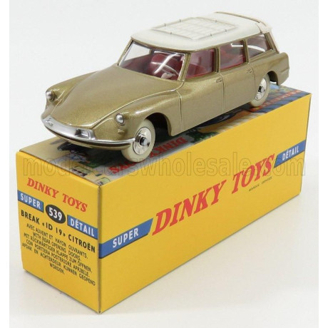 EDICOLA CITROEN ID19 BREAK 1965 - GOLD MET IVORY 1/43