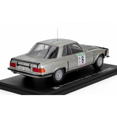EDICOLA MERCEDES BENZ S-CLASS 450 SLC 5.0 N 6 WINNER RALLY BANDAMA 1979 HANNU MIKKOLA - ARNE HERTZ - SILVER MATT BLACK 1/24