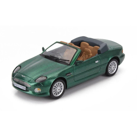 EDICOLA ASTON MARTIN DB7 VANTAGE VOLANTE SPIDER CABRIOLET OPEN 1993 - GREEN 1/43