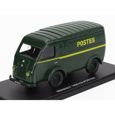 EDICOLA RENAULT 1000KG VAN POSTES 1963 - DARK GREEN YELLOW 1/43