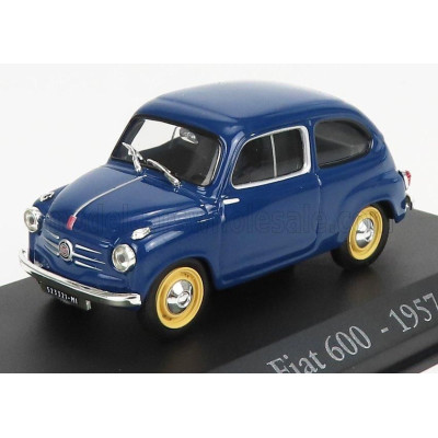 EDICOLA FIAT 600 1957 - BLUE 1/43