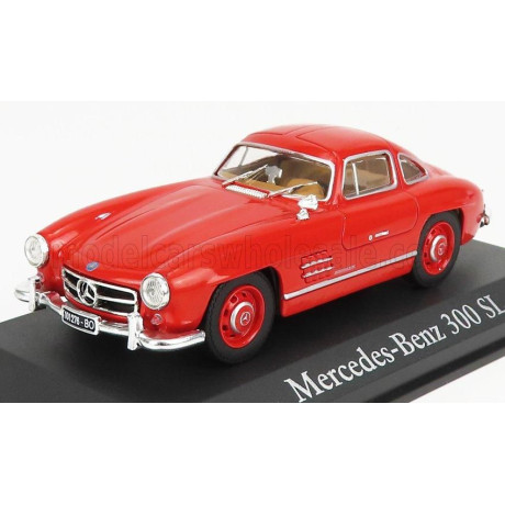 EDICOLA MERCEDES BENZ 300SL COUPE 1954 - RED 1/43