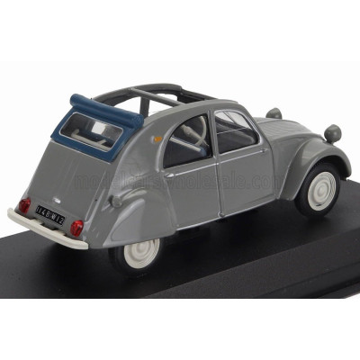 EDICOLA CITROEN 2CV CABRIOLET OPEN 1957 - GREY 1/43