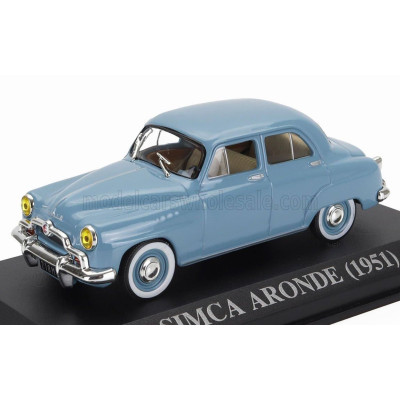 EDICOLA SIMCA ARONDE 1951 - LIGHT BLUE 1/43