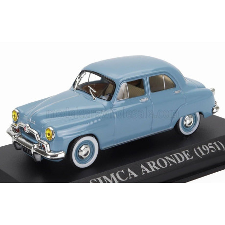 EDICOLA SIMCA ARONDE 1951 - LIGHT BLUE 1/43
