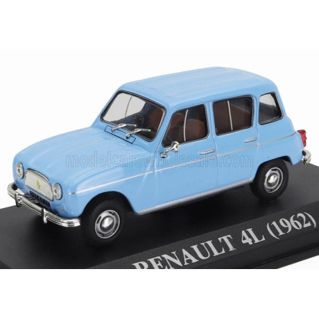 EDICOLA RENAULT R4L 1962 - LIGHT BLUE 1/43