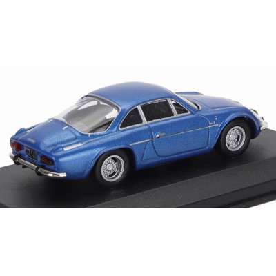 EDICOLA RENAULT ALPINE A110 1973 - SILVER WHEELS - BLUE MET 1/43