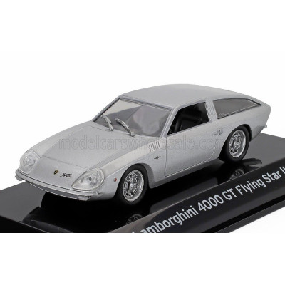 EDICOLA LAMBORGHINI 4000GT FLYING STAR II 1966 - SILVER 1/43