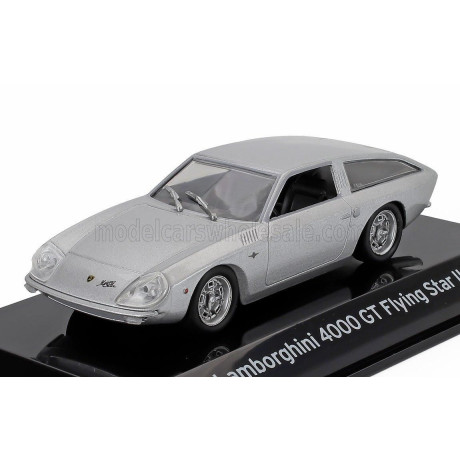 EDICOLA LAMBORGHINI 4000GT FLYING STAR II 1966 - SILVER 1/43