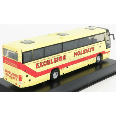 EDICOLA PLAXTON EXCALIBUR AUTOBUS EXCELSIOR HOLIDAYS 1991 - YELLOW RED 1/72