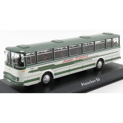 EDICOLA FRITZ FLEISCHER S5 AUTOBUS 1986 - WHITE GREEN MET 1/72